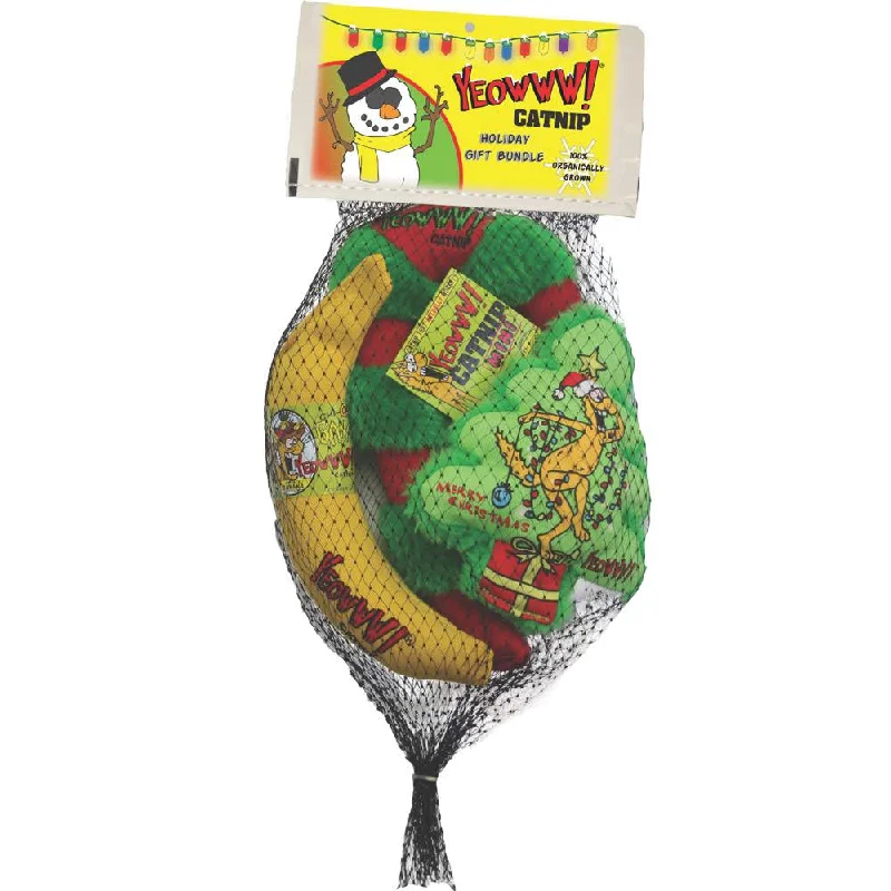 Yeowww! Catnip Kris Krinkle Cat Toy Bundle