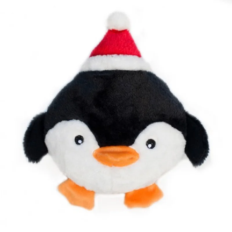 ZippyPaws Holiday Brainey Penguin Dog Toy