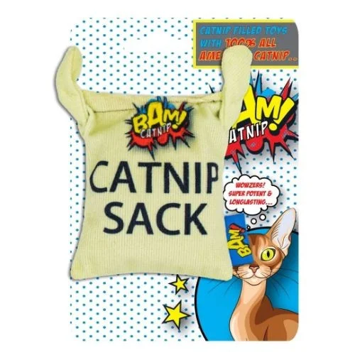 BAM! Catnip Sack Cat Toy