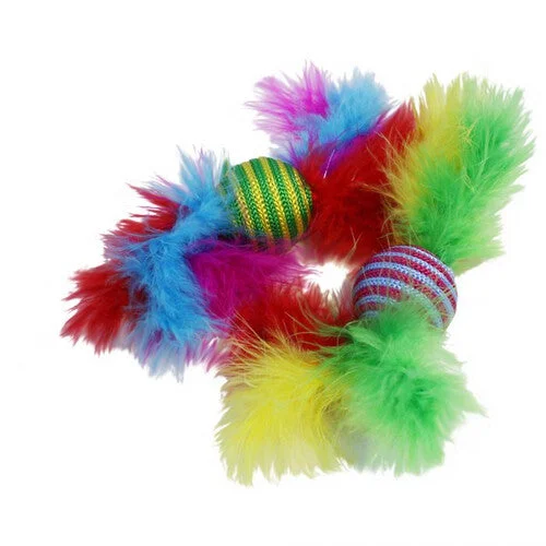 Happy Pet Carnival Rattler Cat Toy 2 pack