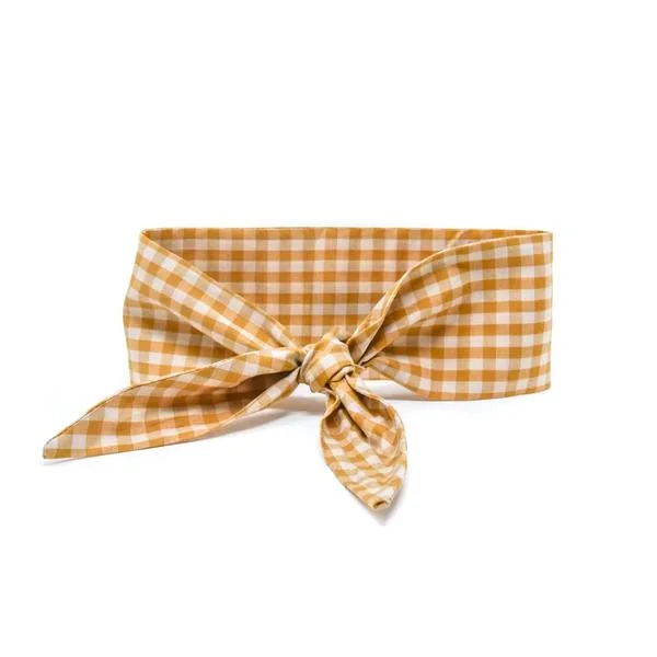 Dog Bandana Necktie Beach Day Gingham