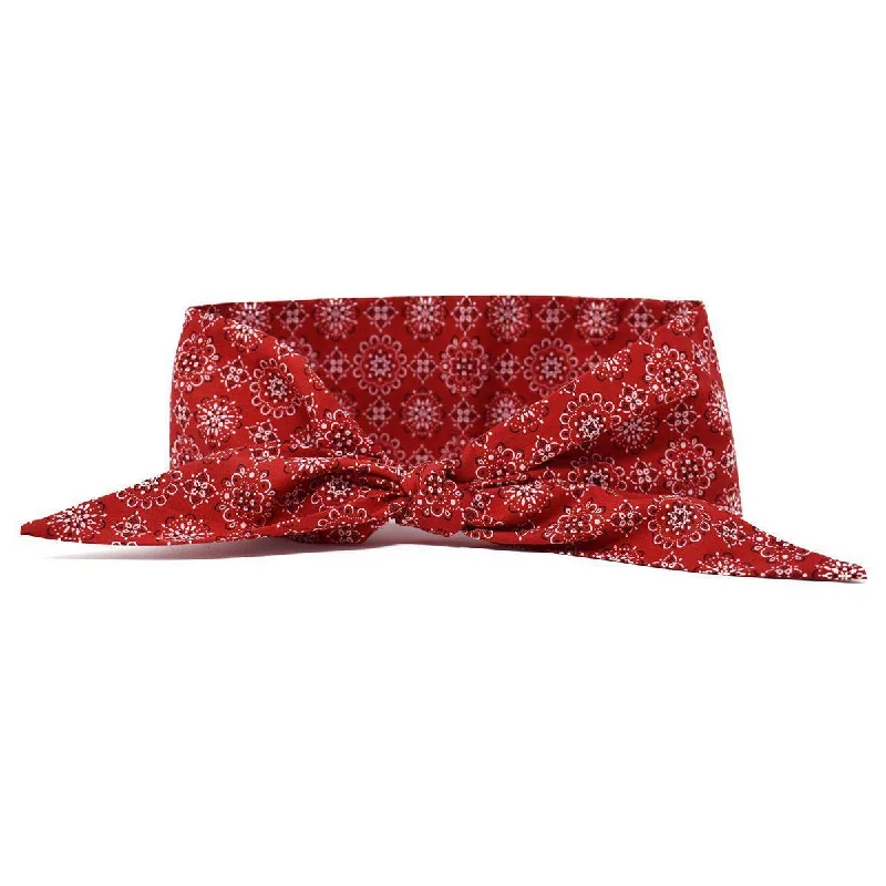 Dog Bandana Necktie Classic Red