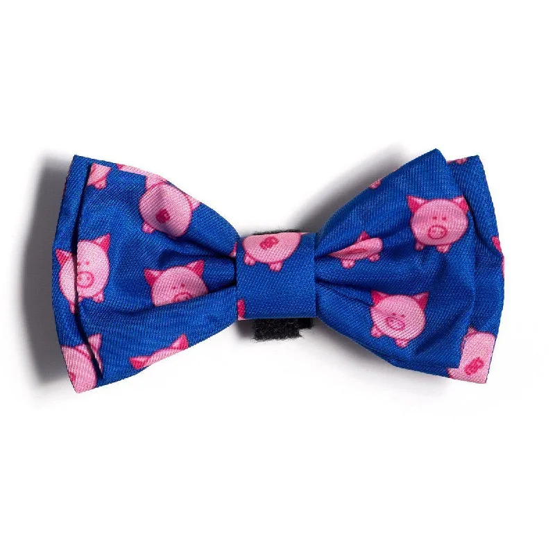 Wilbur The Pig Dog Bow Tie