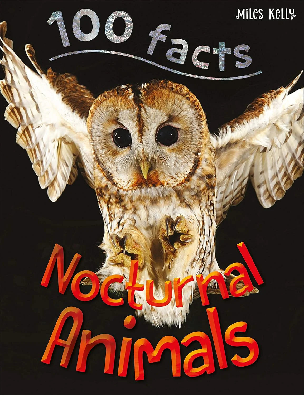 100 Facts Nocturnal Animals - Paperback Book