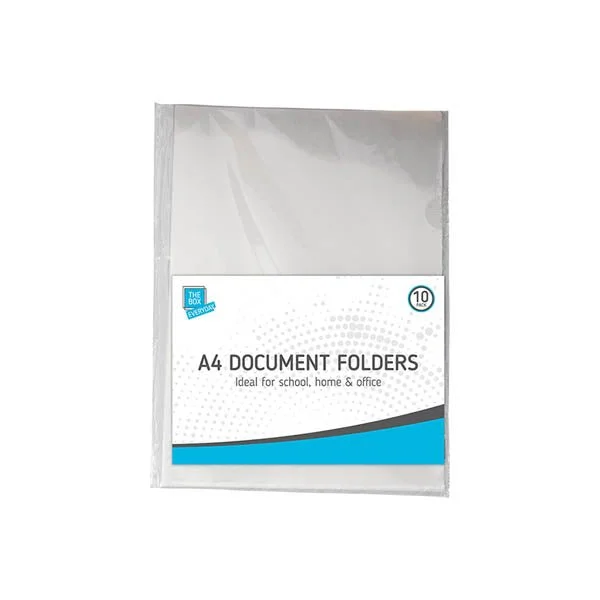 A4 Document Folders 10PK