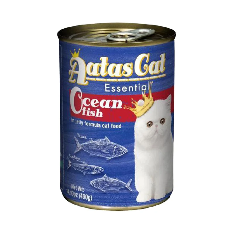 Aatas Cat Essential Ocean Fish In Jelly Canned Cat Food