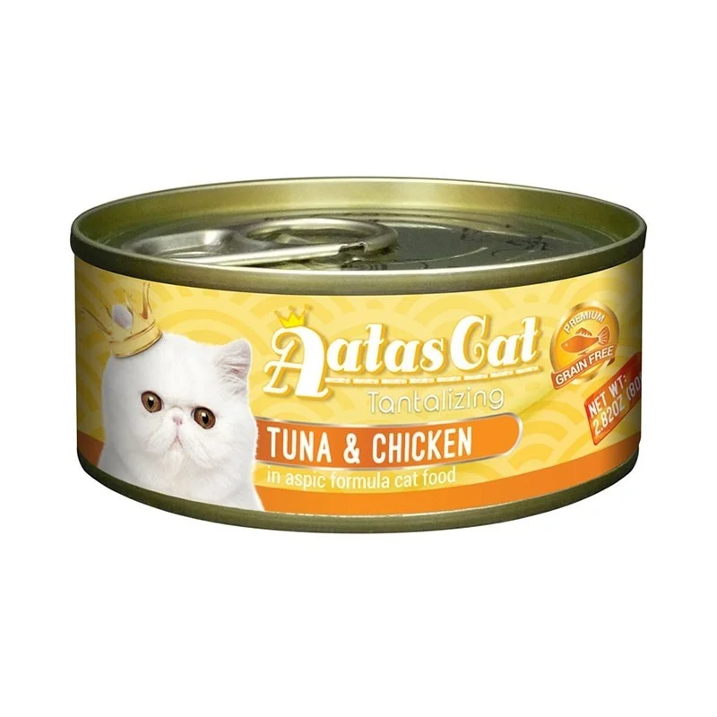 Aatas Cat Tantalizing Tuna & Chicken In Aspic Canned Cat Food