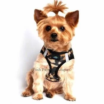 American River Ultra Choke Free Dog Harness Camouflage Collection - Brown Camo