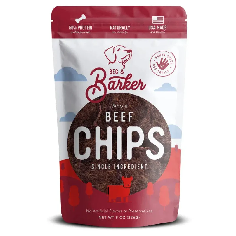 Beg & Barker Beef Heart Chips Dog Treats