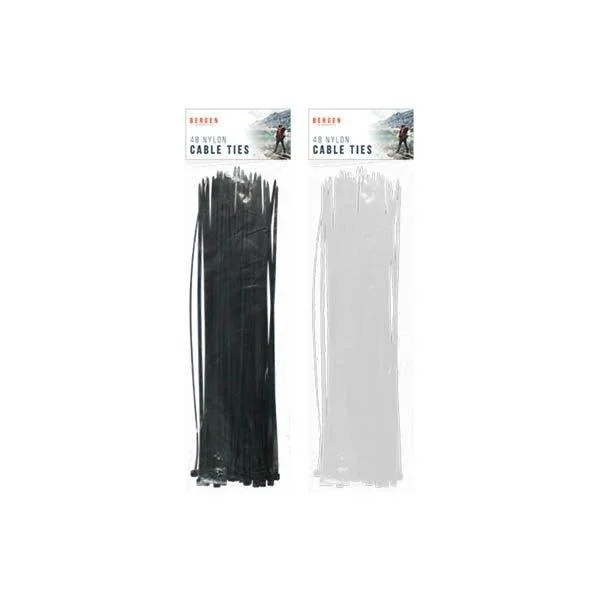 Bergen Cable Ties 48 Pk