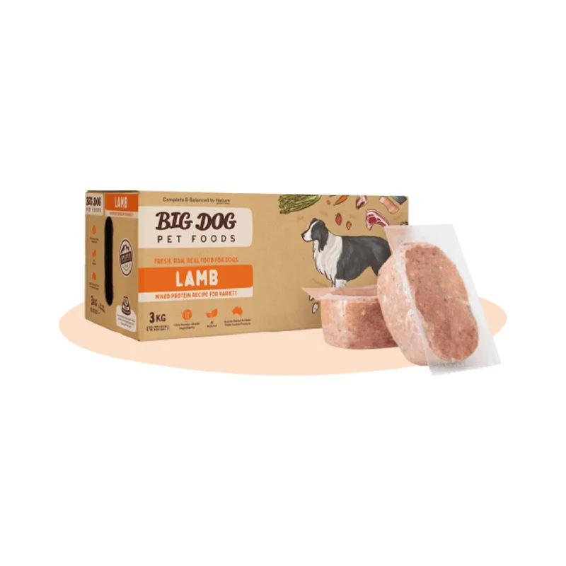 Big Dog Lamb Barf Frozen Raw Dog Food