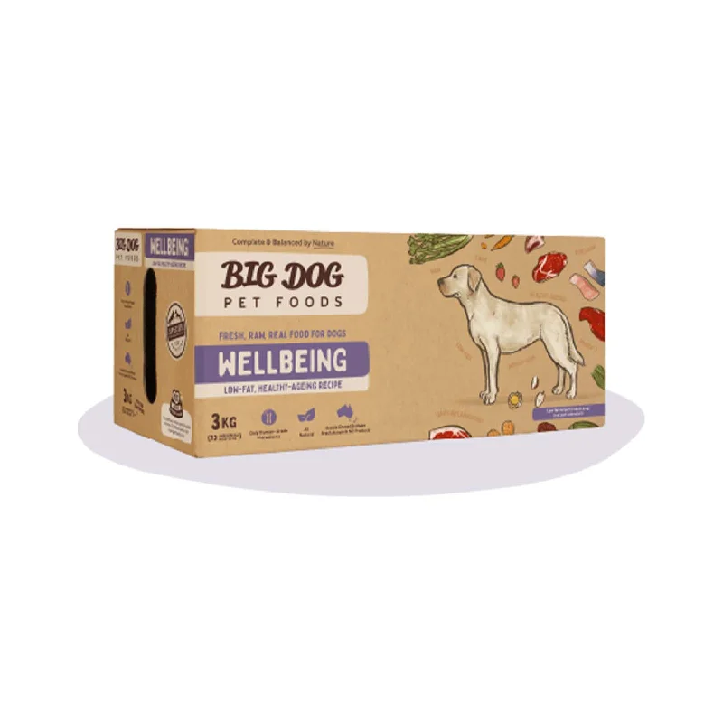 Big Dog Wellbeing Barf Frozen Raw Dog Food