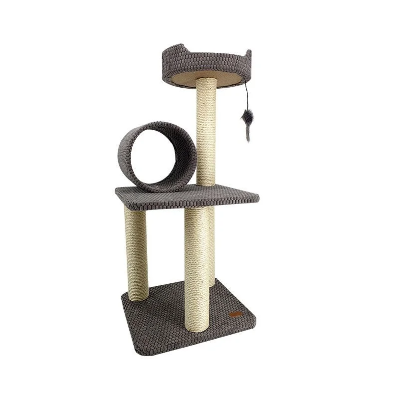 Bobo 2 Tier Tunnel Cat Scratching Post