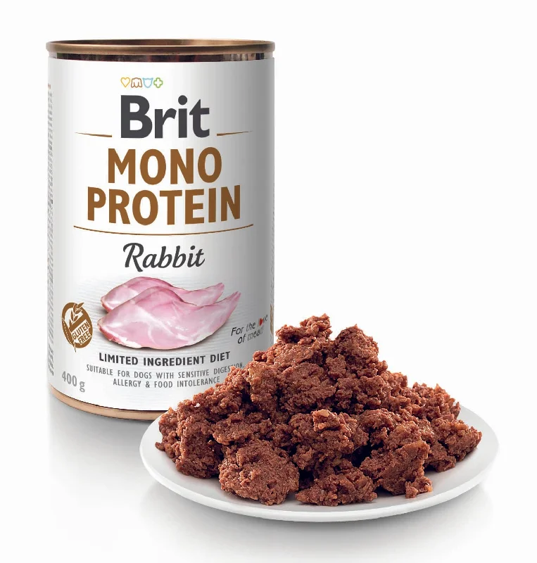 BRIT Mono Protein, kunićevina, bez žitarica i glutena, 400g