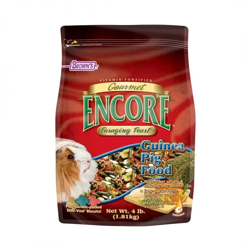 Brown's Encore Gourmet Foraging Feast Guinea Pig Food