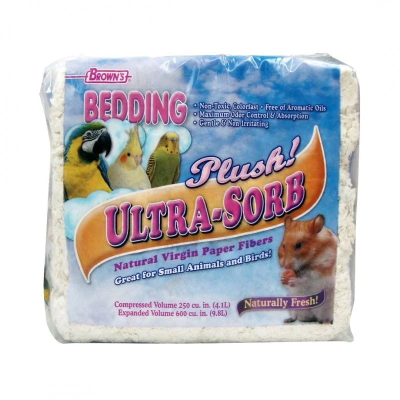 Brown's Ultra Sorb Plush Pulp Fiber Bedding