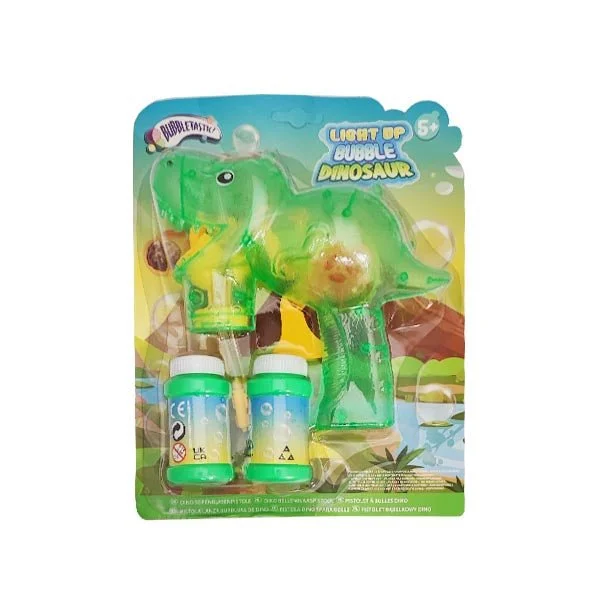 Bubbletastic Light Up Bubble Dinosaur