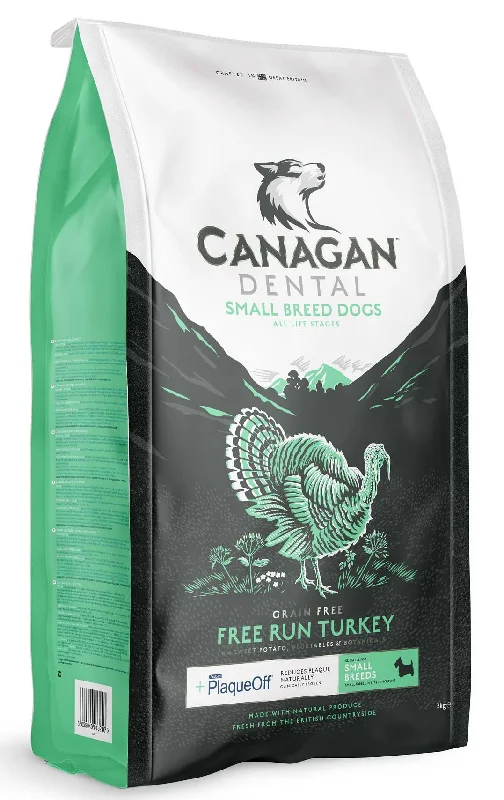 CANAGAN Dental Small Breed, puretina i piletina, za pse, bez žitarica, 2kg