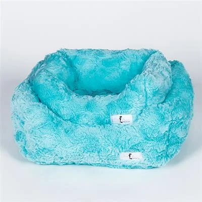 Cuddle Dog Bed in Aquamarine