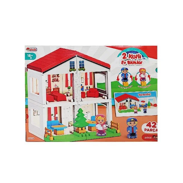 Dede 2 Storey House Blocks