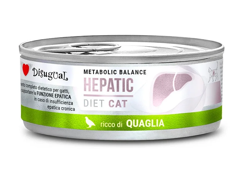 DISUGUAL Metabolic Balance Hepatic konzerva za mačke, prepelica, 85 g