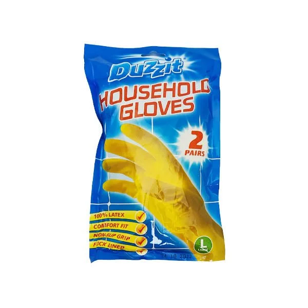 Duzzit Household Gloves Large 2 Pack