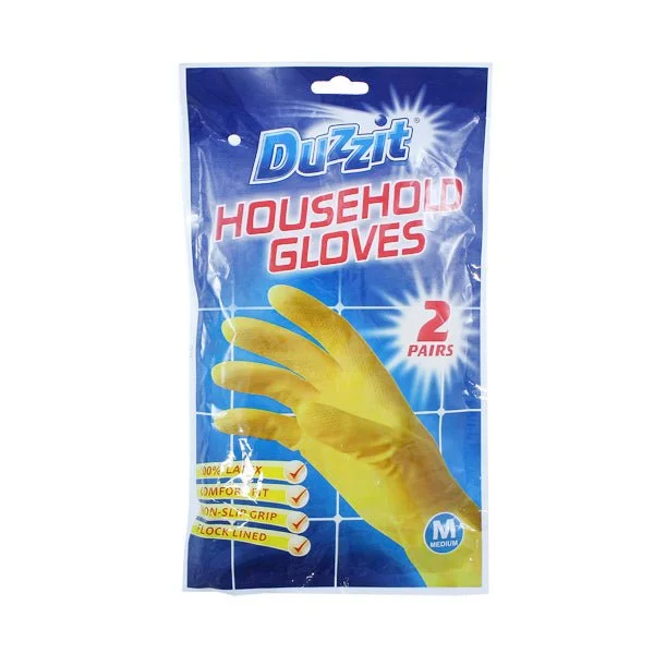 Duzzit Household Gloves Medium 2 Pack