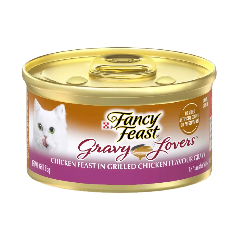 Fancy Feast Gravy Lovers Chicken Feast In Grilled Chicken Flavor Gravy Canned Cat Food