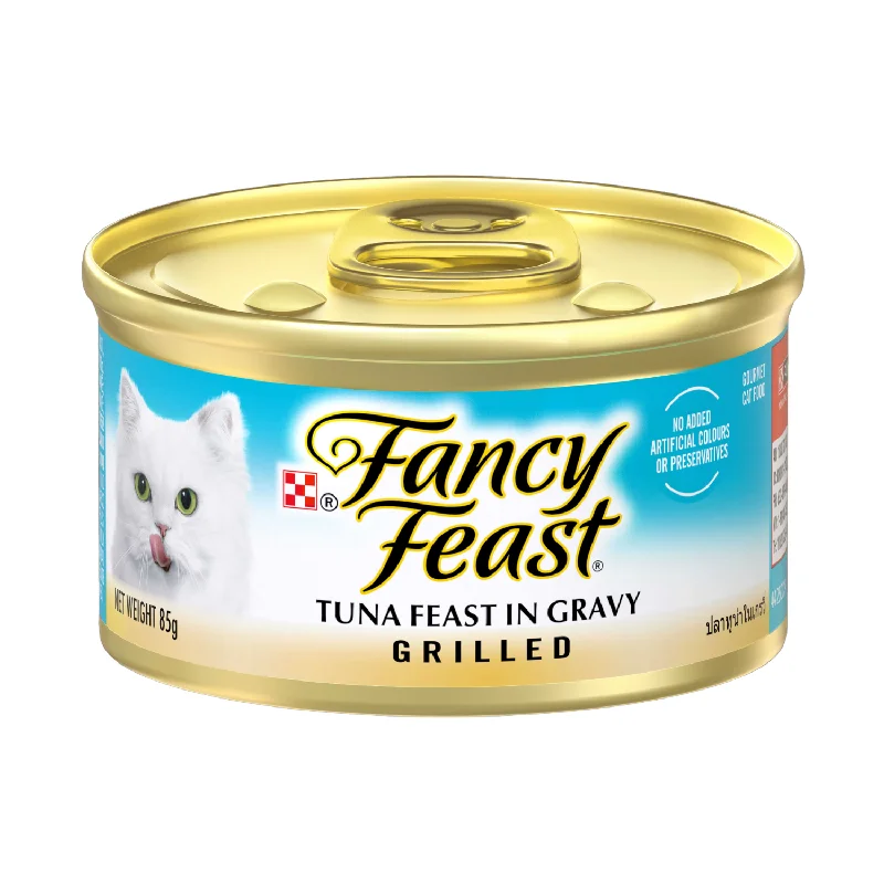 Fancy Feast Grilled Tuna Feast In Gravy Canned Cat Food