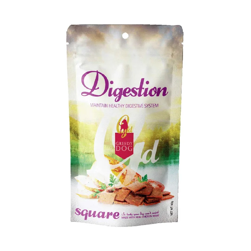 Greedy Dog Digestion Square Dog Treats