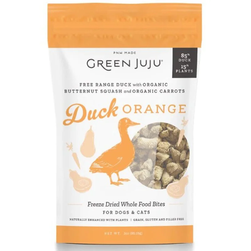 Green Juju Freeze-Dried Duck Bites