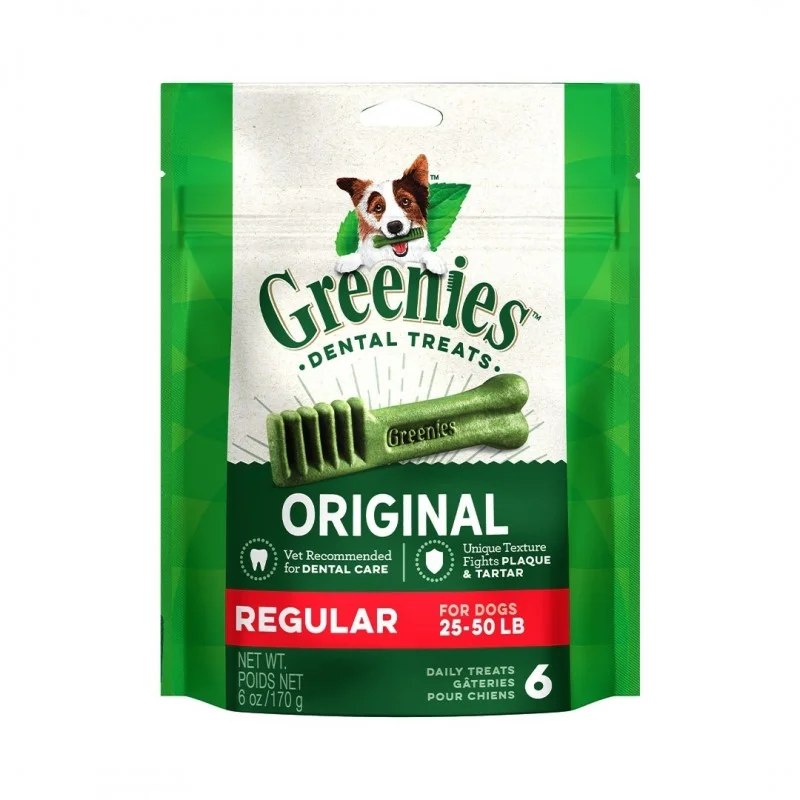 Greenies Original Regular Dental Dog Treats