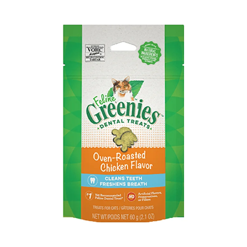 Greenies Oven Roasted Chicken Dental Cat Treats