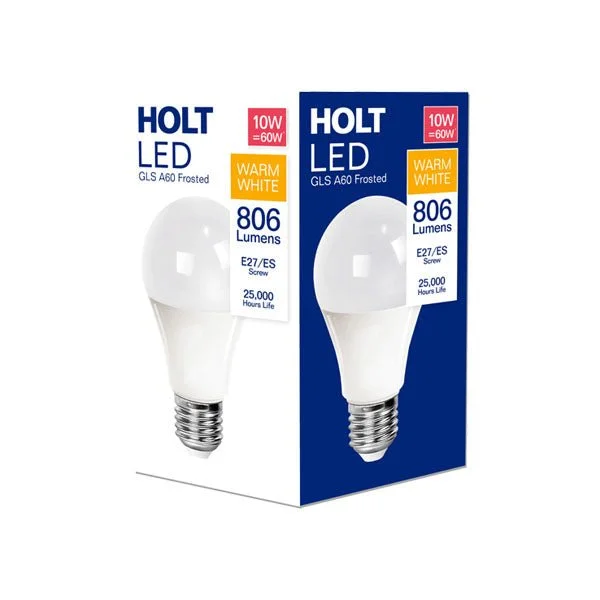 Holt Led Classic Bulb E27/es 10W Warm Wh