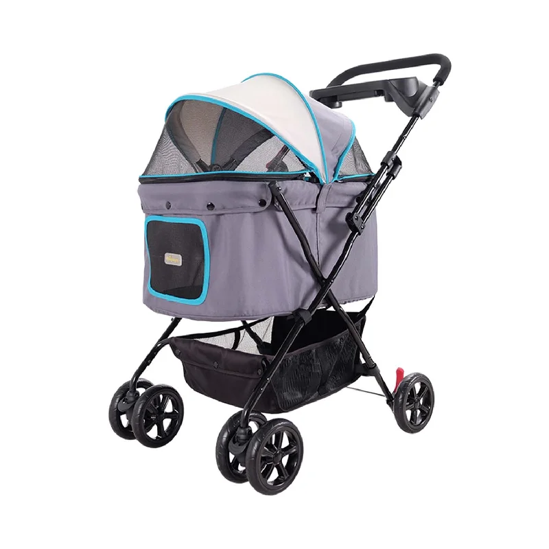 Ibiyaya Easy Strolling Pet Buggy (Grey)