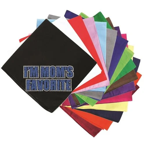 I'm Mom's Favorite Blue Bandana- Many Colors