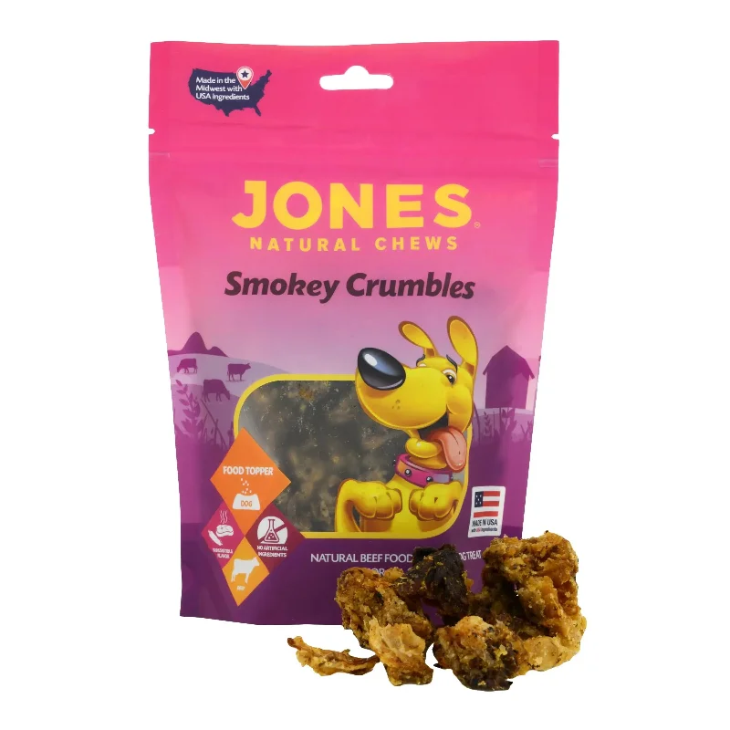 Jones Smokey Crumbles Dog Food Topper