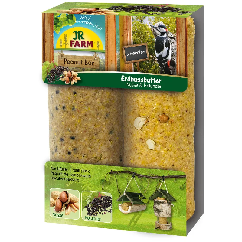 JR FARM Garden Peanut Bar, refil s kikirikijem i bazgom, 2kom, 700g