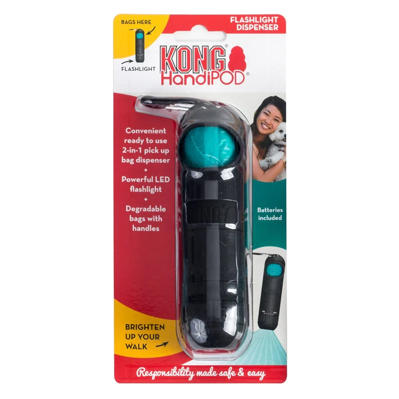 KONG HandiPOD Flashlight Dispenzer za vrećice, s džepnom svjetiljkom