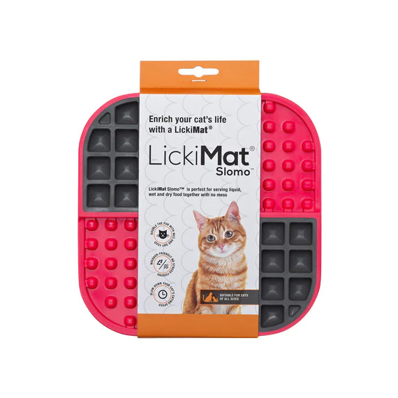 LICKIMAT Slomo Slow Feeder, Red