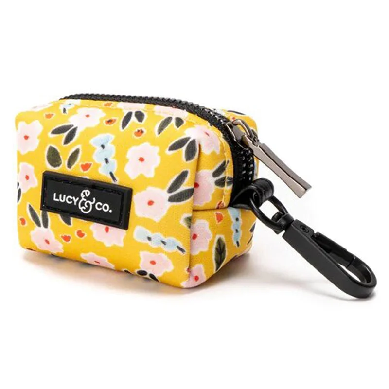 Lucy & Co. Little Lamb and Flowers Poop Bag Holder