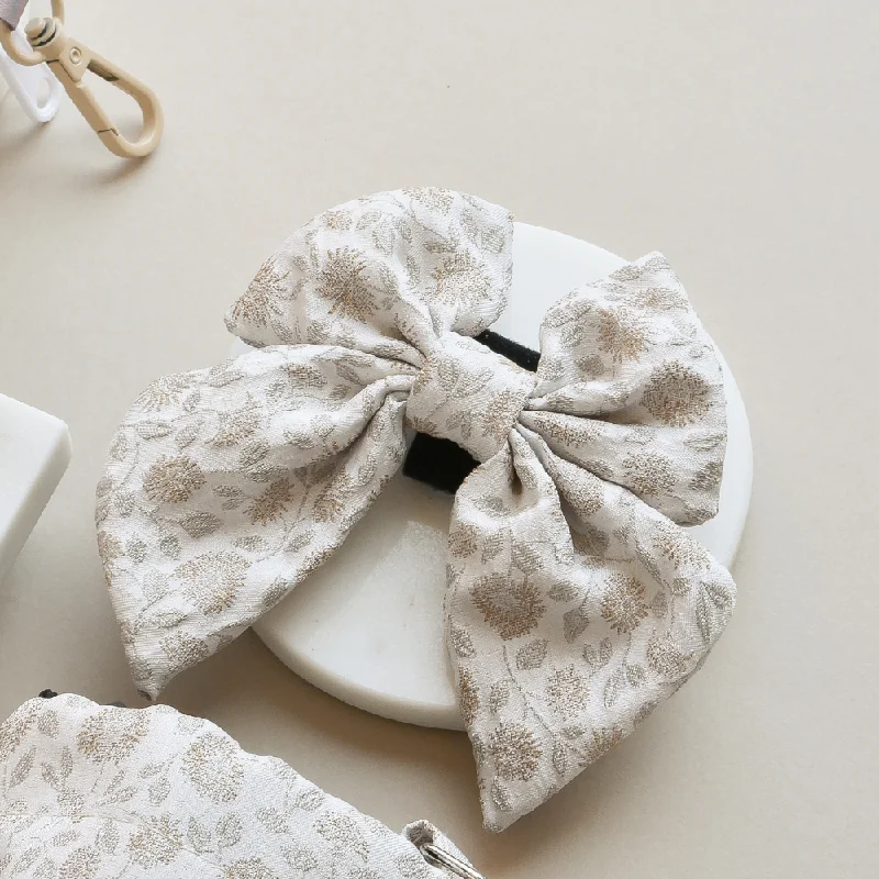 Luxe Sailor Bow Tie - Garden Meadow