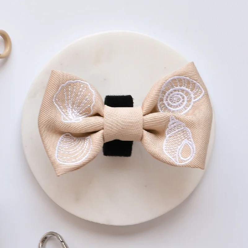 Luxe Seashells Bow Tie