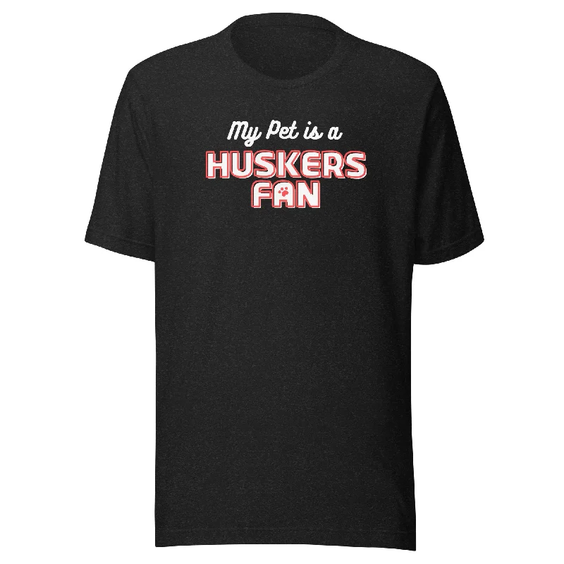 My Pet is a Huskers Fan t-shirt