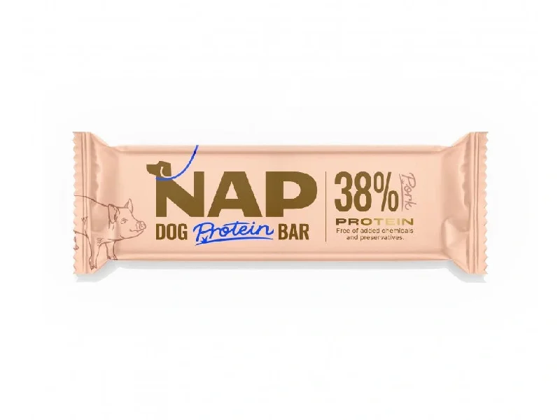 NAP Proteinska pločica za pse, svinjetina, 50g