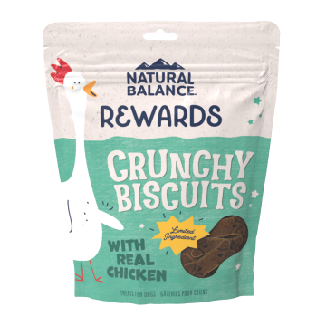 Natural Balance Crunchy Biscuits With Real Chicken Recipe Dog Treats