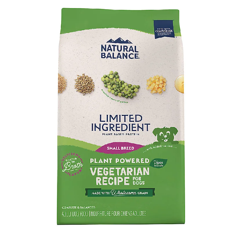 Natural Balance Vegetarian Small Breed Adult Dog Food - Limited Ingredient