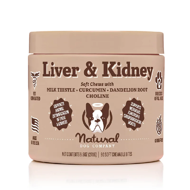 Natural Dog Company Liver & Kidney Dog Supplement