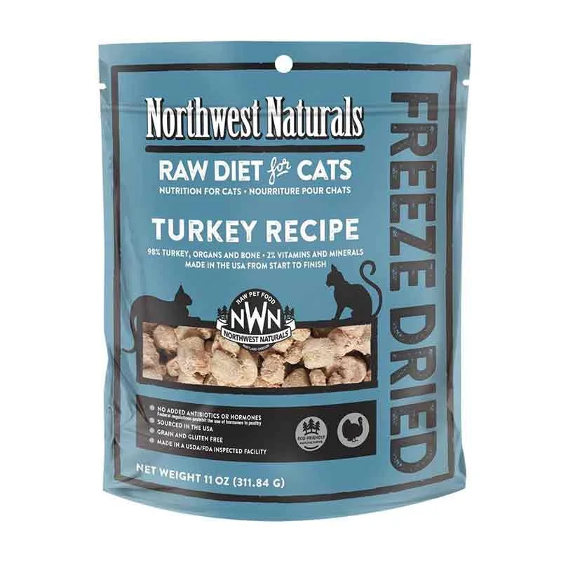 NORTHWEST NATURALS Freeze Dried Turkey Recipe, 312g (11oz)