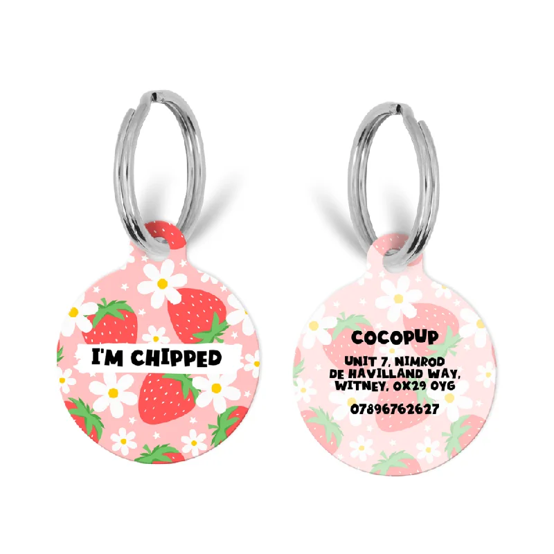 Personalised Text ID Tag - Pupberry Fields